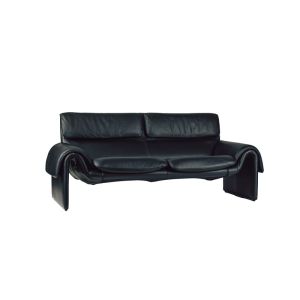 De Sede DS-2011 2,5-Sitzer-Sofa Leder Living Black 