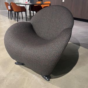 Leolux Papageno Sessel blau/rot 