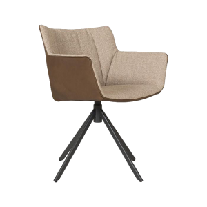 Label Gustav Junior Stuhl Liver/Olive 