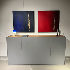 Interlübke Cube Light Sideboard Flintgrau 