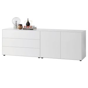 Piure Nex Box Sideboard mattweiß 