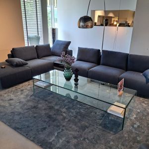 Topform Ovaro Ecksofa blau 