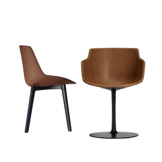 MDF Italia Flow Stuhl Leder