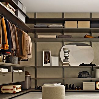 Molteni Gliss Walk-in Kleiderschrank